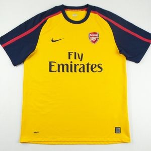 Vintage Nike 2008-2009 Arsenal F.C Carlos Vela Soccer jersey Size Men's Large L